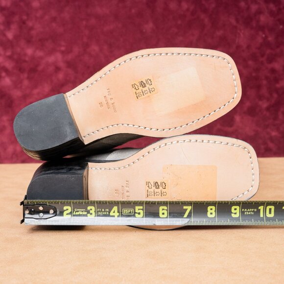 rag&bone Women Bristol Grey Leather Back Zip Moto Ankle Boots sz 7.5US EUR 38 - Picture 7 of 9